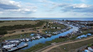 Canvey Drone Photo- click for photo gallery